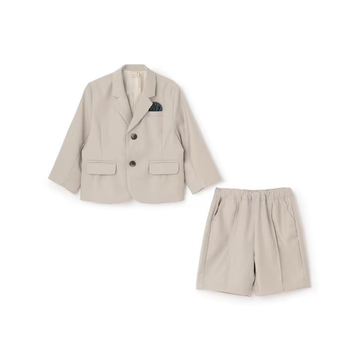 日本童裝 pe#main 西裝兩件套裝 90-130cm 男童款 冬季 OUTERWEAR 面試/宴會/表演