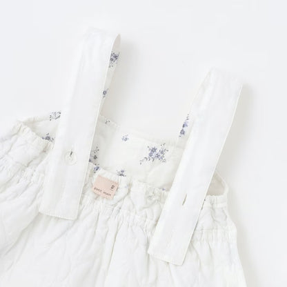 日本童裝 pe#main 絎縫吊帶裙 80-130cm 女童款 冬季 DRESSES