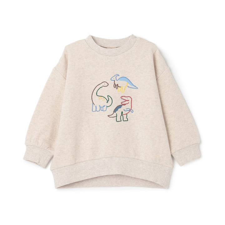 日本童裝 pe#main 刺繡圖案衛衣 80-130cm 男童款 冬季 TOPS