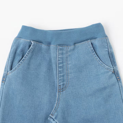 日本童裝 pe#main 磨毛牛仔褲 80-130cm 女童款 冬季 PANTS