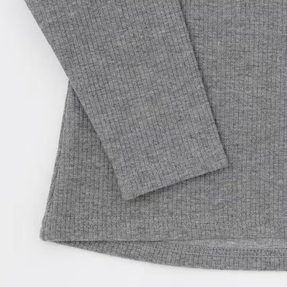 日本童裝 pe#main 緞帶領長袖上衣 80-130cm 女童款 冬季 TOPS