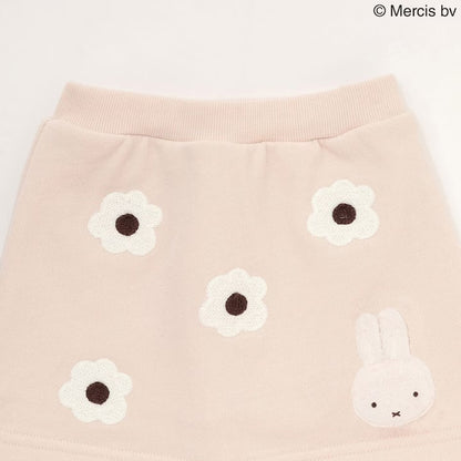 日本童裝 pe#main x miffy 毛毛圖案短裙 80-130cm 女童款 冬季 SKIRTS