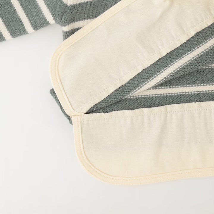 日本童裝 pe#main 假兩件條紋針織毛衣 80-130cm 男童款/女童款 冬季 TOPS