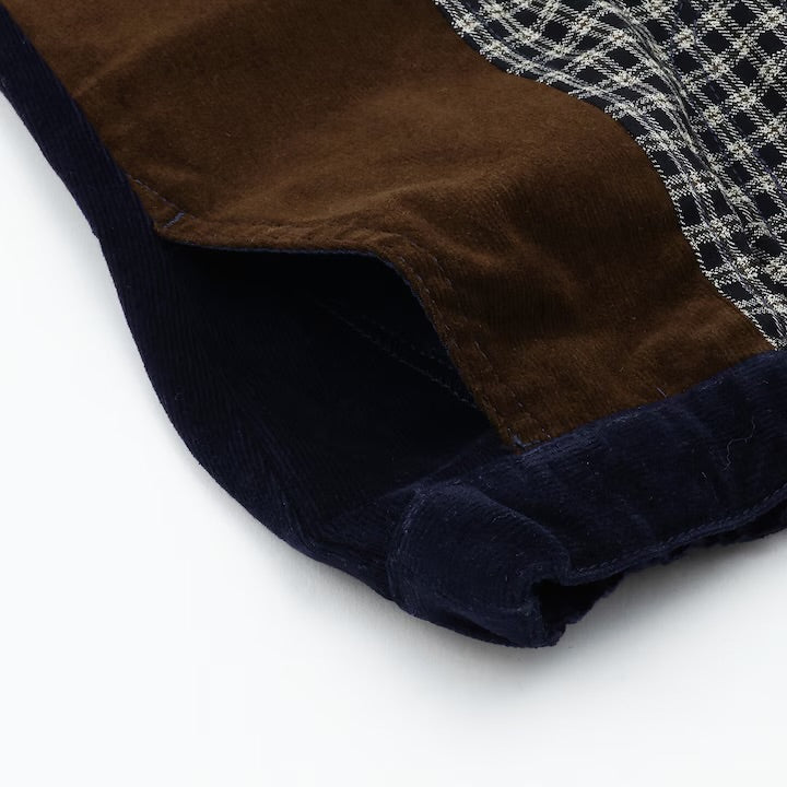 日本童裝 pe#main 拼布長褲 80-130cm 男童款 冬季 PANTS