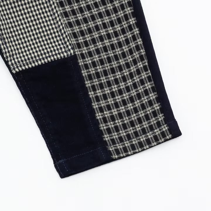 日本童裝 pe#main 拼布長褲 80-130cm 男童款 冬季 PANTS