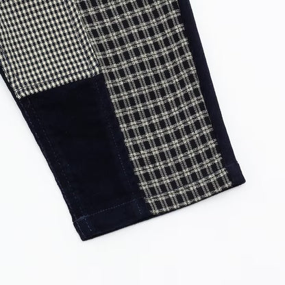 日本童裝 pe#main 拼布長褲 80-130cm 男童款 冬季 PANTS