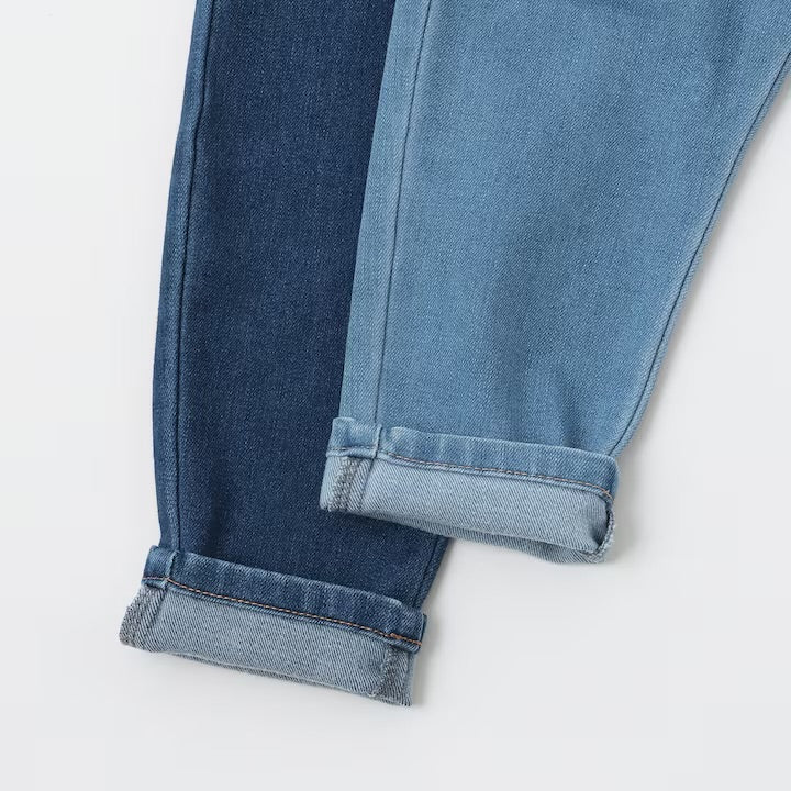 日本童裝 pe#main 磨毛牛仔褲 80-130cm 女童款 冬季 PANTS