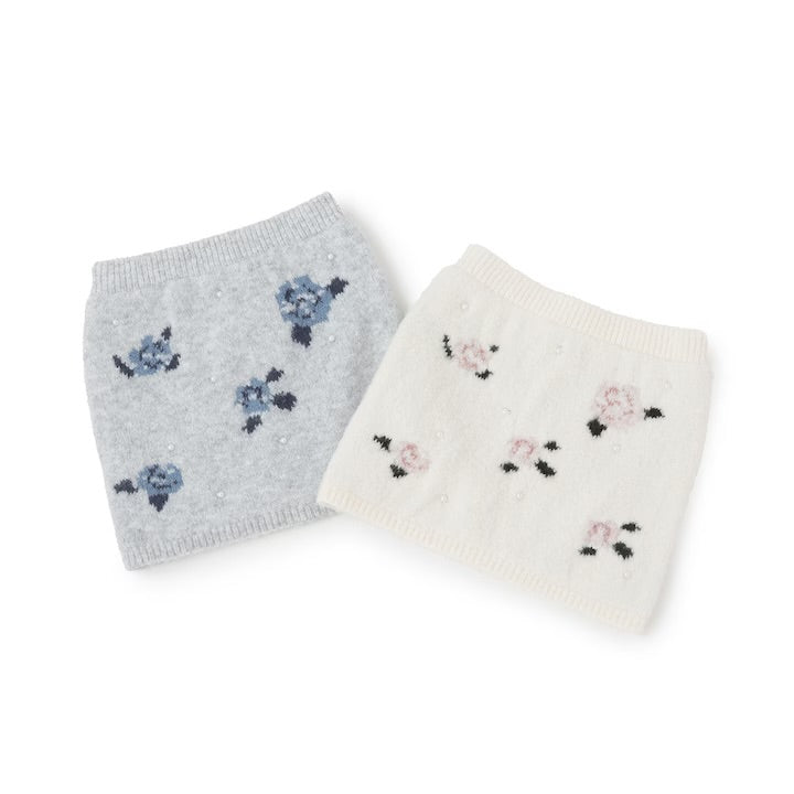 日本童裝 pe#main 珍珠針織短裙 80-130cm 女童款 冬季 SKIRTS