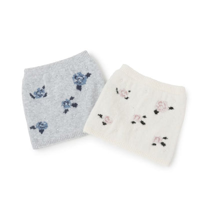 日本童裝 pe#main 珍珠針織短裙 80-130cm 女童款 冬季 SKIRTS