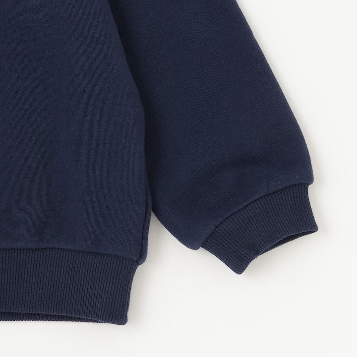 日本童裝 pe#main 貼花圖案衛衣 80-130cm 女童款 冬季 TOPS