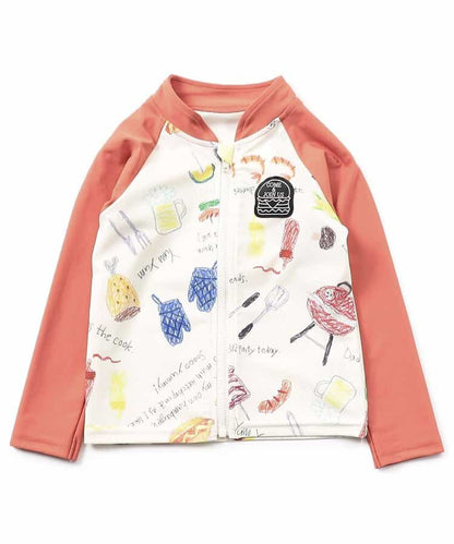 BIT'Z UV-Proof Swim Jacket (80-120cm) Direct from Japan - Boys' Summer Swimsuit Special 