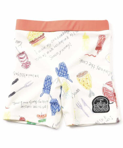 BIT'Z UV-Proof Swim Trunks (80-120cm) Direct from Japan - Boys' Summer Swimsuit Special 