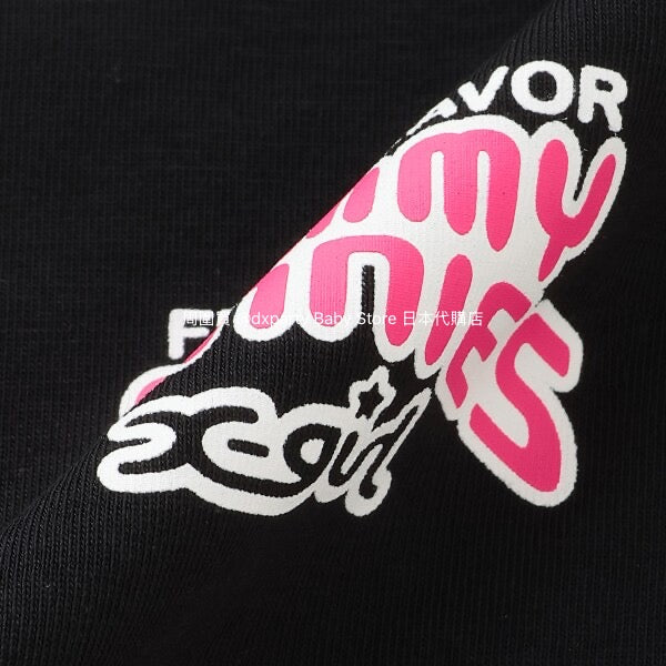 Japanese children's clothing X-girl Stages contact cool gummy rabbit print top 80-140cm girls summer TOPS 