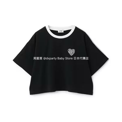 日本童裝 Lovetoxic 心型字母印花上衣 140-170cm 女童款 夏季 TOPS