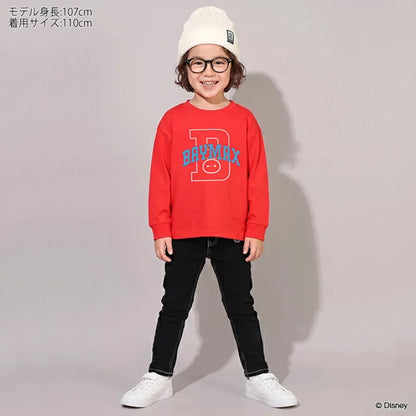 日本童裝 BDL x Disney 印花上衣 80-150cm 男童款/女童款 秋季 TOPS  聖誕紅/新年紅