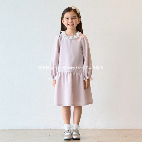 Japanese children's clothing pe#main dress two-piece suit 110-130cm girls summer dress outerwear interview / banquet / performance 