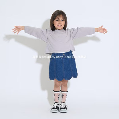 Japanese children's clothing Ly# mine thin top and camisole set 100-150cm girls summer TOPS 