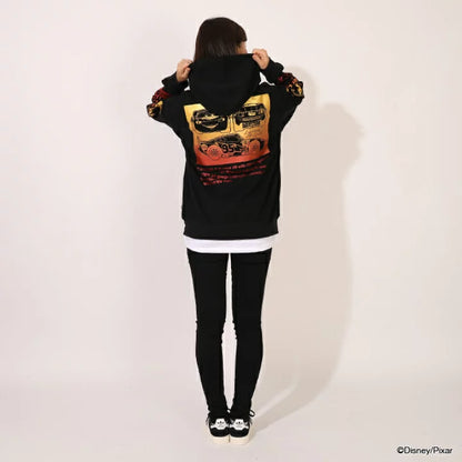 日本童裝 BDL x Disney 親子裝 Cars印花連帽衛衣 S-XL 大人款 冬季 TOPS