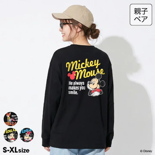 日本童裝 BDL x Disney 親子裝 印花上衣 S-XL 大人款 秋季 TOPS