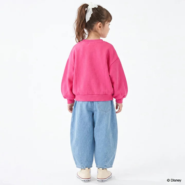 日本童裝 BDL x Disney 公主印花衛衣 100-130cm 女童款 秋季 TOPS