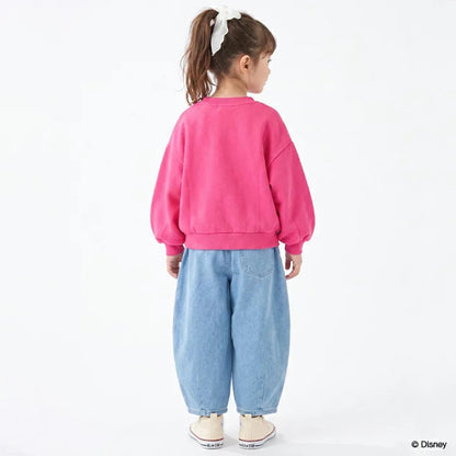 日本童裝 BDL x Disney 公主印花衛衣 100-130cm 女童款 秋季 TOPS