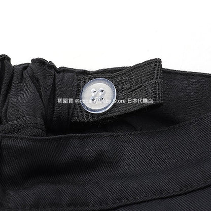 Japanese children's clothing X-girl Stages rivet side pleat skirt 90-140cm girls summer SKIRTS
