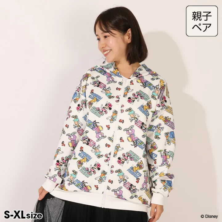 日本童裝 BDL x Disney 親子裝 衛衣連帽外套 S-XL 大人款 冬季 OUTERWEAR