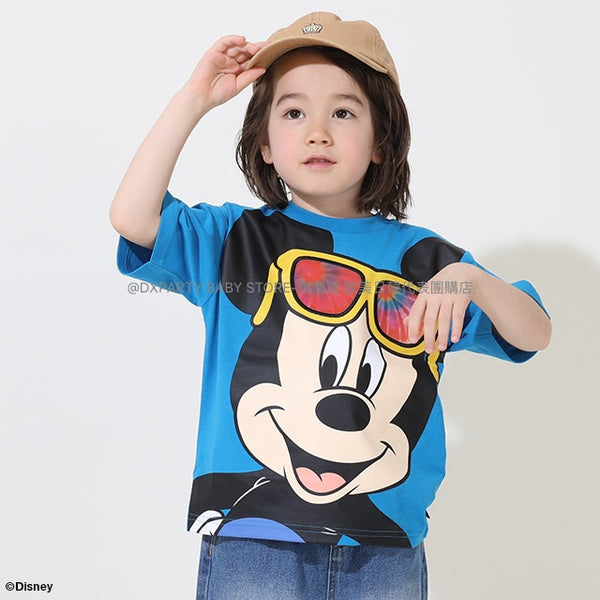 日本童裝 BDL x Disney 變幻太陽眼鏡短袖上衣 90-150cm 男童款/女童款 夏季 TOPS 親子裝