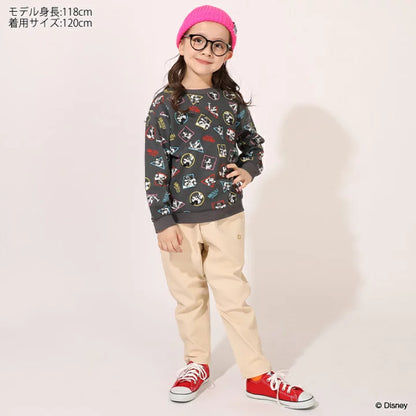 日本童裝 BDL x Disney 親子裝 印花衛衣 90-150cm 男童款/女童款 秋季 TOPS