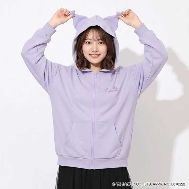 日本童裝 BDL x Sanrio 親子裝 可愛耳仔衛衣外套 Free Size 大人款 冬季 OUTERWEAR