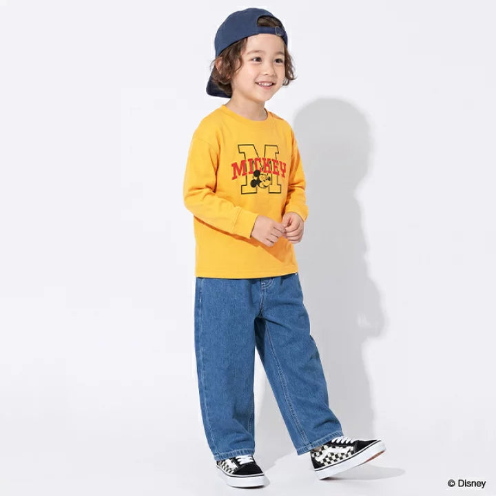 日本童裝 BDL x Disney 印花上衣 80-150cm 男童款/女童款 秋季 TOPS  聖誕紅/新年紅