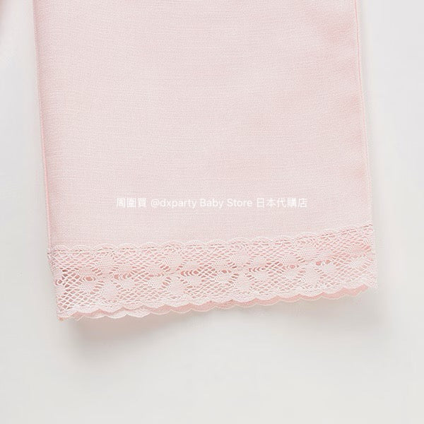 Japanese children's clothing pe#main lace wide-leg pants 80-130cm girls summer PANTS 