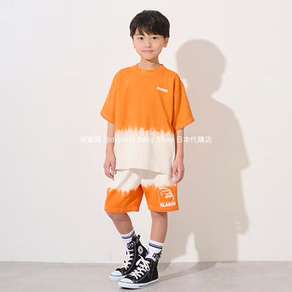 XLARGE KIDS Japanese children's clothing gradient tie-dye shorts 80-140cm boys' summer PANTS 