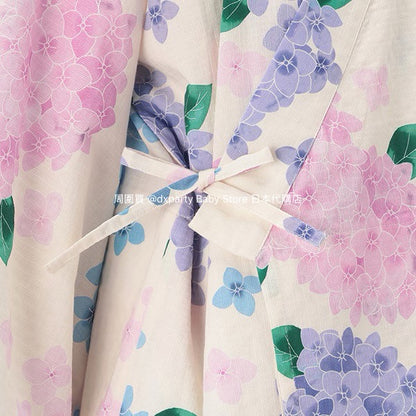 Lovetoxic 2Way Japanese Yukata Kimono 150-160cm Girls Summer Outerwear Dresses Japanese Summer Festival Special 