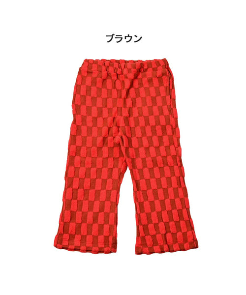 日本童裝 MARKEY’S ocean&ground 天鵝絨提花喇叭褲 90-140cm 女童款 秋季 PANTS