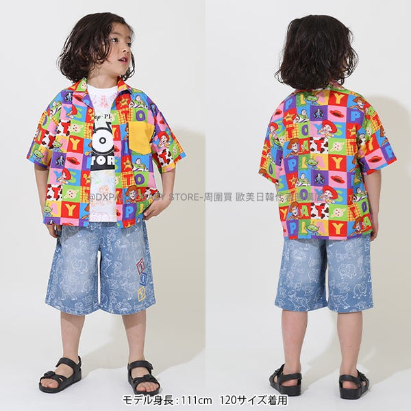 日本童裝 BDL x Disney Toy Story襯衫 80-140cm 男童款 夏季 TOPS