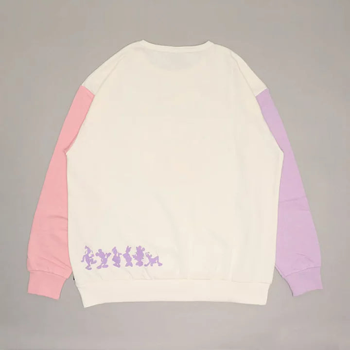 日本童裝 BDL x Disney 親子裝 雙色袖衛衣 S-XL 大人款 秋季 TOPS