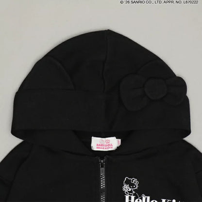 日本童裝 BDL x Sanrio 親子裝 可愛耳仔衛衣外獨 90-130cm 女童款 冬季 OUTERWEAR