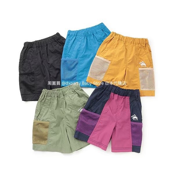 Japanese children's clothing mini#ML waterproof series sports shorts 90-140cm boys'/girls' summer PANTS 