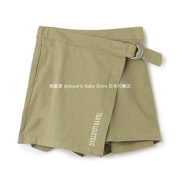 Lovetoxic Japanese children's clothing casual skirt pants 140-160cm girls summer PANTS 