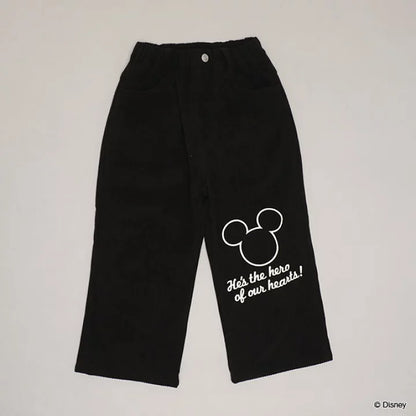 日本童裝 BDL x Disney 米奇燈芯絨長褲 90-140cm 男童款/女童款 秋季 PANTS