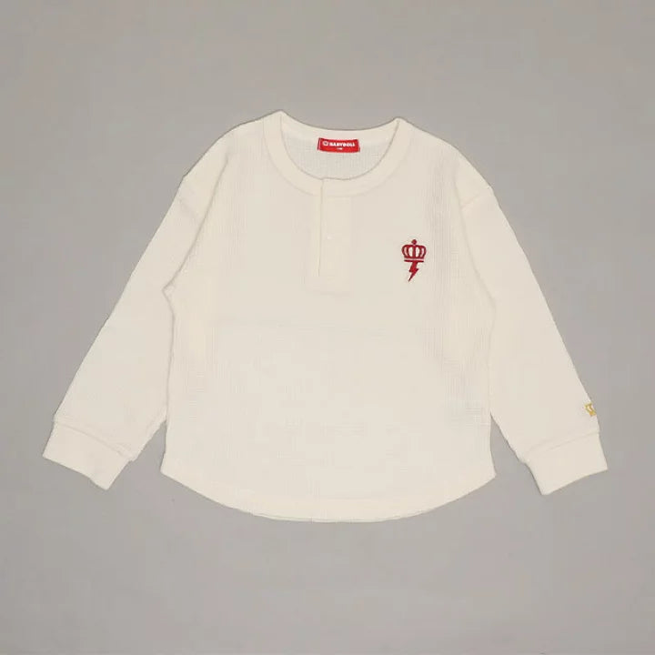 日本童裝 BDL 華夫格長袖上衣 90-140cm 男童款/女童款 冬季 TOPS