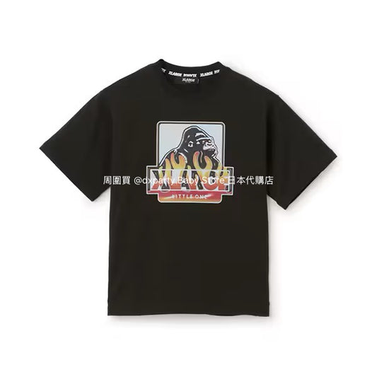 Japanese XLARGE KIDS Printed Tops 90-140cm Boys Summer TOPS 