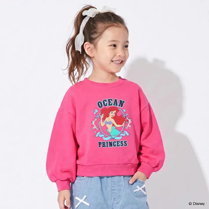 日本童裝 BDL x Disney 公主印花衛衣 100-130cm 女童款 秋季 TOPS