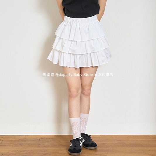 Lovetoxic Japanese Children's Clothing Ruffled Short Skirt 140-160cm Girls Summer SKIRTS 