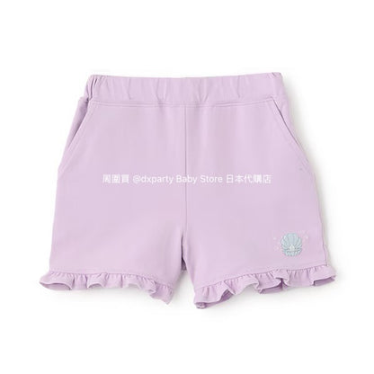 Japanese children's clothing pe#main ruffle shorts 80-130cm girls summer PANTS 