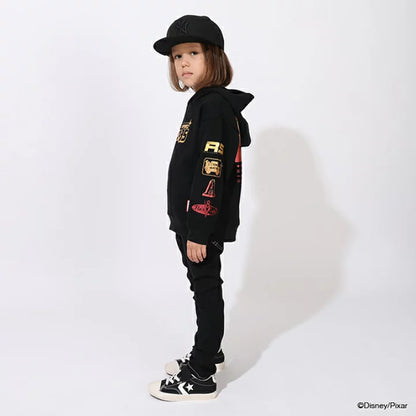 日本童裝 BDL x Disney 親子裝 Cars印花連帽衛衣 90-130cm 男童款 冬季 TOPS