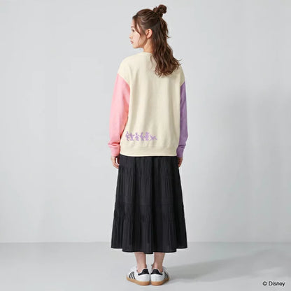 日本童裝 BDL x Disney 親子裝 雙色袖衛衣 S-XL 大人款 秋季 TOPS
