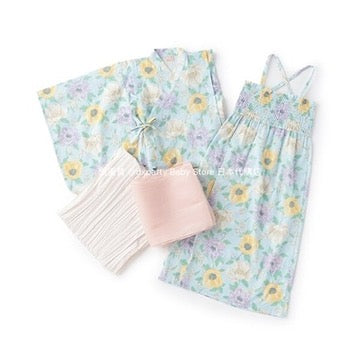 Japanese children's clothing pe#main Yukata Japanese Kimono 90-130cm Girls Summer Dresses Japanese Summer Festival Special 