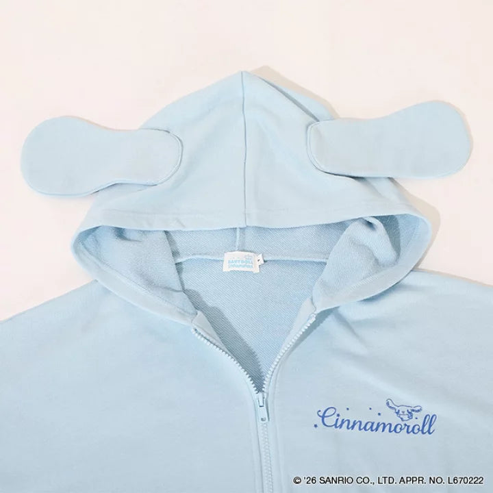 日本童裝 BDL x Sanrio 親子裝 可愛耳仔衛衣外套 Free Size 大人款 冬季 OUTERWEAR